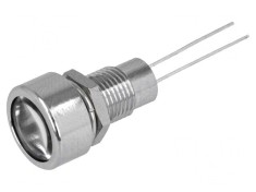 Lampă de Control LED Roșie &Oslash;8,2mm IP67 pentru PCB