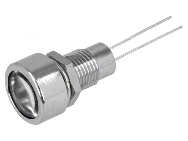 Lampă de Control LED Roșie &Oslash;8,2mm IP67 pentru PCB