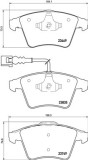 BREMBO P 85 149 PRIME LINE set placute frana,frana disc