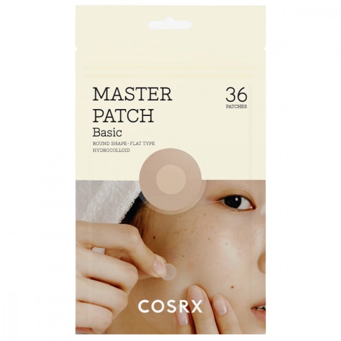 Cosrx Master Patch Basic, Plasturi hidrocoloidali pentru cosuri, 36 buc