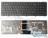 Tastatura HP 9Z.N6GUF.C1E iluminata backlit, NSK HX201 iluminata backlit, NSK HX20G iluminata backlit, NSK