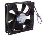 Ventilator axial 12V 119x119x25mm 170m3/h 43dBA cu bilă