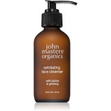 John Masters Organics Jojoba &amp; Ginseng Exfoliating Face Cleanser gel exfoliant de curatare 107 ml