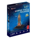 Cumpara ieftin Puzzle 3D Led - Empire State Building, 38 piese