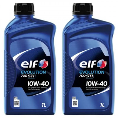 Pachet 2 litri Ulei Elf Evolution 700 STI 10W40 foto