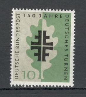 Germania.1958 150 ani miscarea ptr. gimnastica MG.133 foto