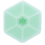 CUTIE SNACK HEXAGON SNACKLE 6 COMPARTMENTE, MELII, MINT