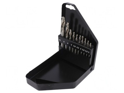 Set Burghie Metal HSS-Co 10 Bucăți foto