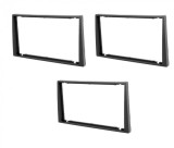 Cumpara ieftin Pachet 3 rame 2DIN gri inchis Opel dupa 2000