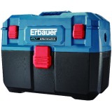 Aspirator umed-uscat Erbauer 18V, 14 l - Performanță și Mobilitate