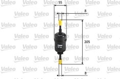VALEO 587023 filtru combustibil