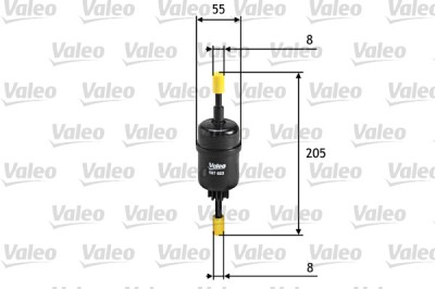 VALEO 587023 filtru combustibil foto