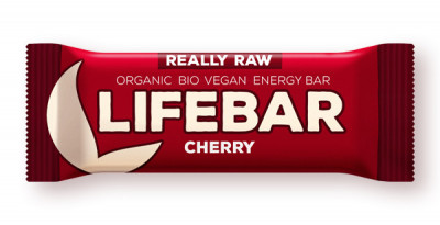 Lifebar Baton cu Cirese Raw Bio Lifefood 47gr foto