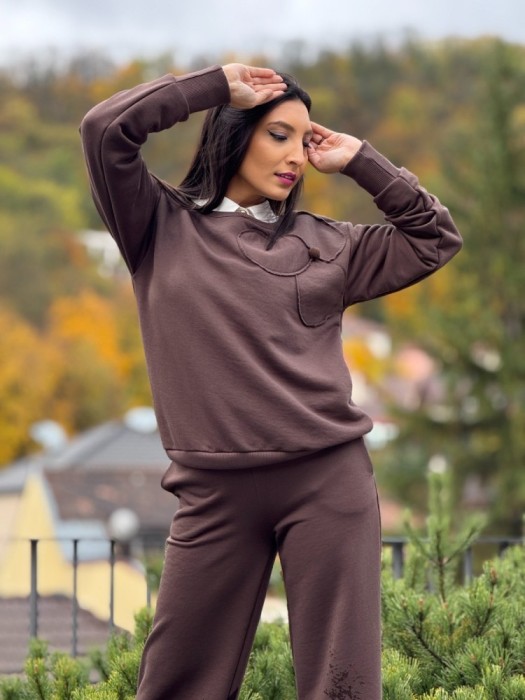 Trening dama maro cu imprimeu floare