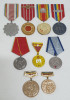 Republica Socialista Romania Superb Lot 9 Medalii - Decoratii anii 1969 -1986