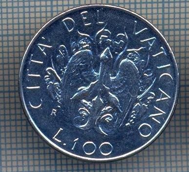 AX 1323 MONEDA - VATICAN - 100 LIRE -ANUL 1989/MCMLXXXIX -STAREA CARE SE VEDE foto