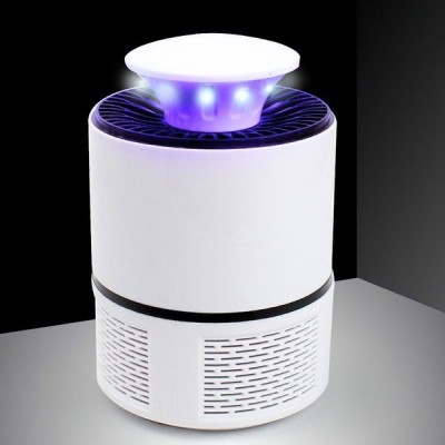 Lampa anti tantari la USB, capcana UV cu aspirare purple Vortex WD07 foto