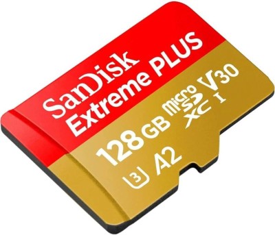 Card de Memorie MicroSDXC SanDisk Extreme PLUS, 128GB, Clasa 10, foto