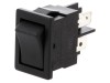 Comutator ROCKER DPST ON-OFF 10A 250V Negru