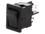 Comutator ROCKER DPST ON-OFF 10A 250V Negru