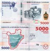 Burundi 5000 Franci 2022, P-58, UNC - Bancnota din Africa