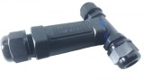 Manson 5 fire 0.5-2.5mm &sup2; tip T conector mufa imbinare cabluri ramificatie 16A IP68, Omu System