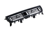 Grila ventilatie aer AC Bmw Seria 5 F10, F11, 2010-, Central-Cromat Complet, NTY EZC-BM-049