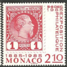 C4909 - Monaco 1985 - Aniversari 3v.neuzat,perfecta stare
