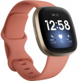 Cumpara ieftin Ceas activity tracker Fitbit Versa 3, NFC, WiFi, Bluetooth (Roz)