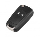 Cheie auto Topautochei&reg; pentru Opel Astra J, Insignia, Corsa E, Zafira C 433 Mhz, 2 butoane, Oem