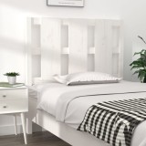 Cumpara ieftin Tăblie de pat, alb, 105,5x4x100 cm, lemn masiv de pin