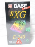 Lot 2 casete video VHS BASF SXG 240 minute - sigilate
