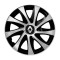 Set 4 capace roti Drift exrta silver&amp;black R14 Compatibil Cu Renault