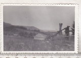 Bnk foto Muntii Fagaras - Grajd de vite - 1957, Alb-Negru, Romania de la 1950, Cladiri