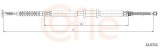 Cablu frana de parcare Fiat Albea Motor 1.3, parte montare spate, dreapta, lungime 1511/1284 mm, OE 4067925