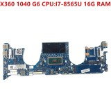 Placa de baza Laptop, HP, EliteBook X360 1040 G6, SRFFW, i7-8565U, 6050A3037501, L63007-601