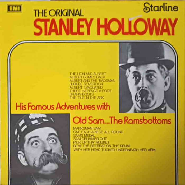 Disc vinil, LP. His Famous Adventures With Old Sam, The Ramsbottoms-Stanley Holloway