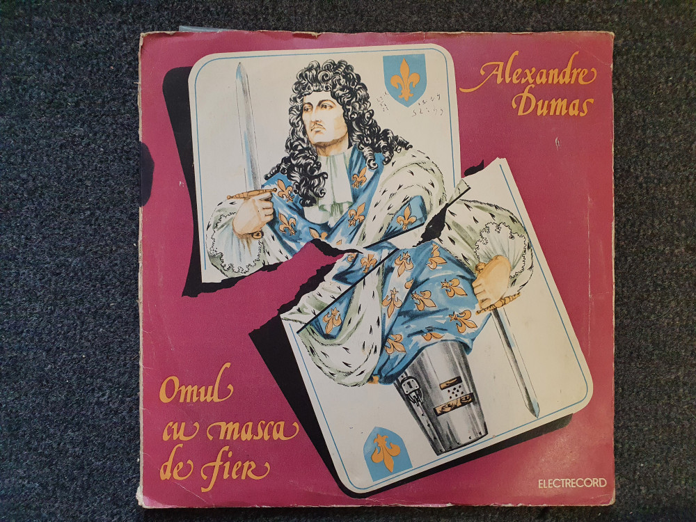 OMUL CU MASCA DE FIER - Alexandre Dumas (DISC DUBLU VINIL) | arhiva  Okazii.ro