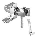 Cumpara ieftin Baterie Cada cu Pipa Scurta Comutator Rotativ Lateral Lemark Unit LM4514C Crom