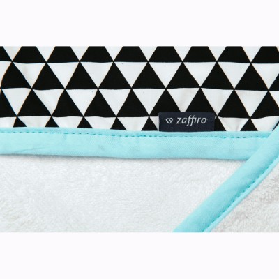 Prosop de baie cu broderie Crocodil 80x80 Womar Zaffiro AN-ZC-80 foto