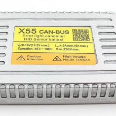 Balast CANBUS X55 Slim Digital 55W cu incarcare rapida