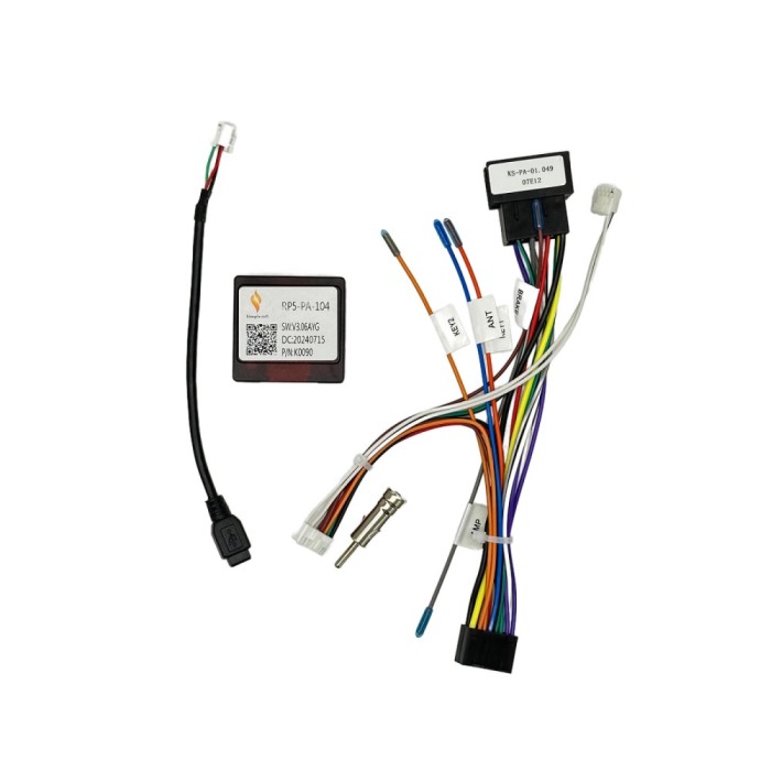 Cablaj multimedia Cablaj adaptor Autodrop Peugeot 206 (2004-2008) pentru Navigatii multimedia Android