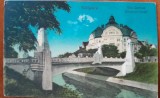 Carte postala, Timisoara, Baia Centrala, 1934