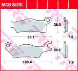 Set placute frana fata-spate TRW MCB862SI - ATV Can Am Outlander - Renegade - Max Turbo - Turbo - X3 450-800-1000cc