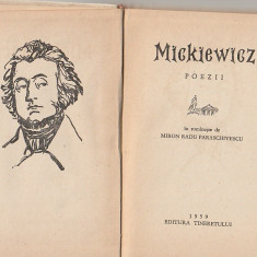 MICKIEWICZ - POEZII ( COLECTIA CELE MAI FRUMOASE POEZII )