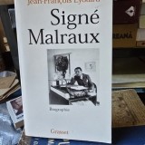 Signe Malraux, biographie - Jean Francois Lyotard