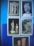 HOPCT LOT NR 607 ARHEOLOGIE MUZEUL IST CONSTANTA-CT-5 CARTI POSTALE--NECIRCULATE, Circulata, Printata