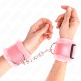 Kink Wrist Restraint-Mansete pentru &Icirc;ncheieturi Căptușite cu-Roz