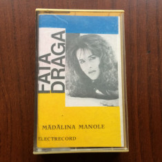 madalina manole fata draga caseta audio muzica usoara pop electrecord STC 00740