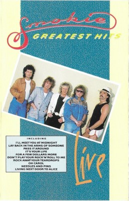 Casetă audio Smokie &amp;lrm;&amp;ndash; Greatest Hits Live, originală foto
